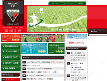 Tablet Screenshot of hadano-fc.org